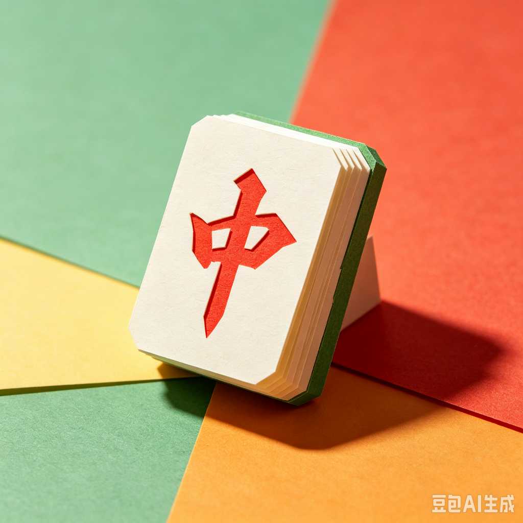 thickened mahjong tiles
