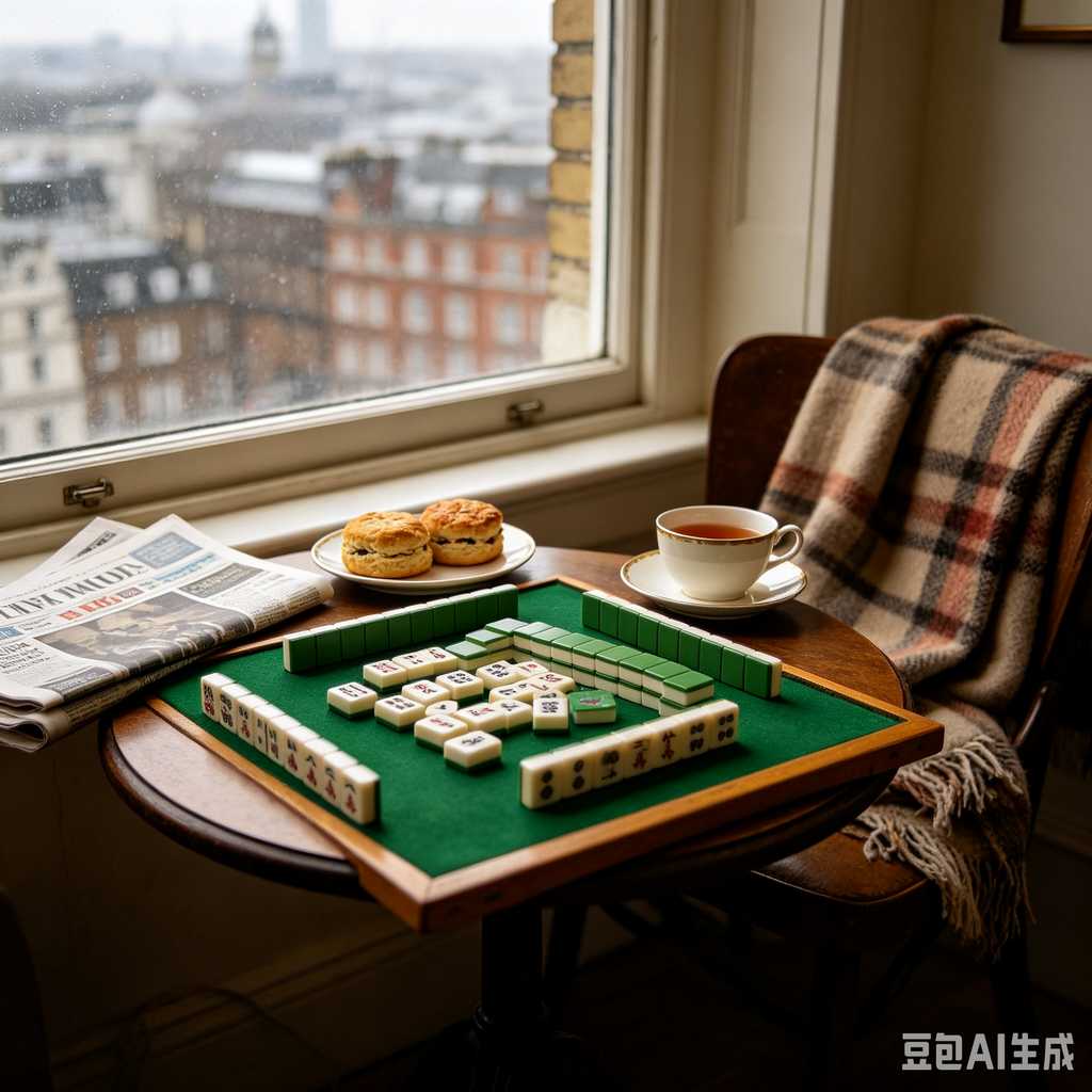 engraved texture mahjong tiles